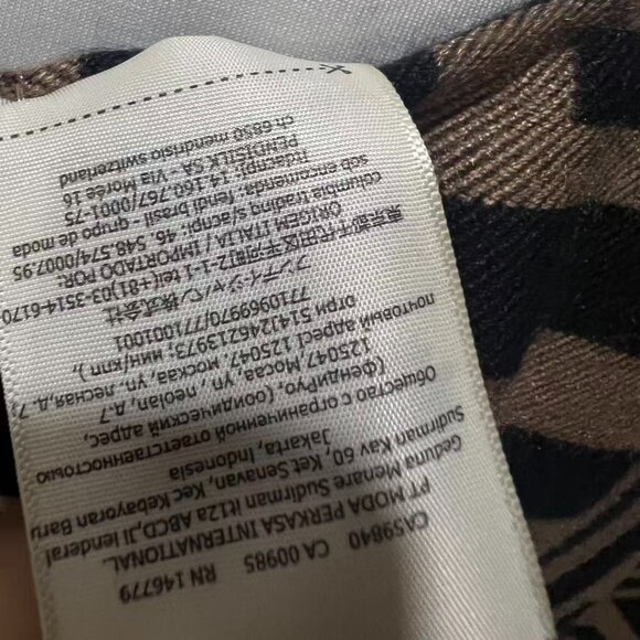 Fendi Oversized Reversible Cape - Picture 7 of 7